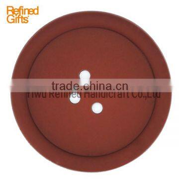 Wholesale Brown Soft Pvc Cup Mat High Quality Drink Cup Pad Promotional gifts