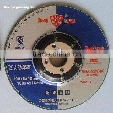 4" 100X6X16mm T27 Abrasives DC Grinding Wheel made in China