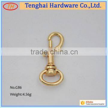 China supplier factory price lock spring clip Small swivel snap hook for key ring