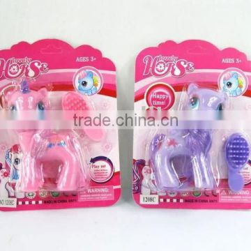 lovely horse pony toy, plastic horse toy, pony horse WW3604842