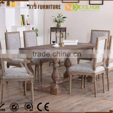 High Quality Customized Wooden Round Dining Table Set With Chairs