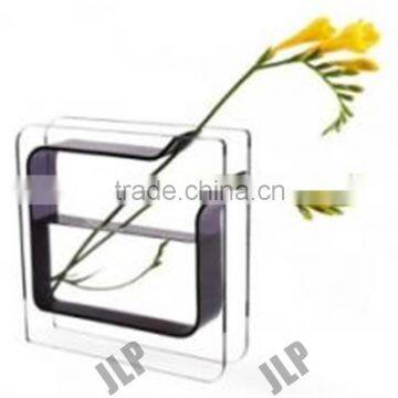 Acrylic vase display rack