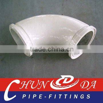 DN125 Concrete Pump Delivery Casting Elbow with heat treatment