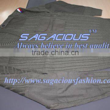 50% Acrylic 50% Merino Wool Adult Sweaters