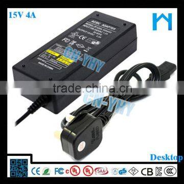 Cheap for Led Bar ac to dc 15v 4a Switching Power Adapter 60w photo-3