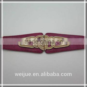 New style high quality women elastic belt for dress