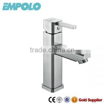 Brushed stainless steel taps bathroom basin water taps 98 1103