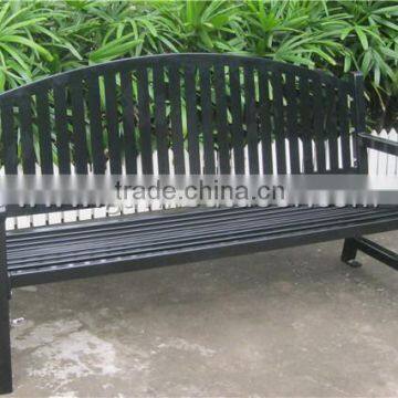 6 feet long metal street furniture bench outdoor