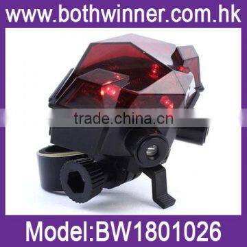 Bicycle intelligent induction wireless braking laser tail lights