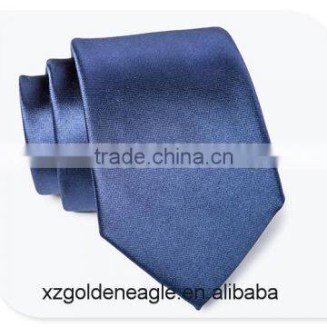 Fashion Silk Tie--Dark Blue photo-2