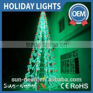 8.5M Outdoor Metal Christmas Trees/led christmas tree