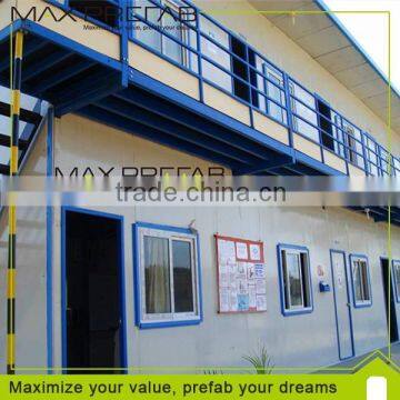 Easy Assembling Light Steel Prefab 2 Storey House