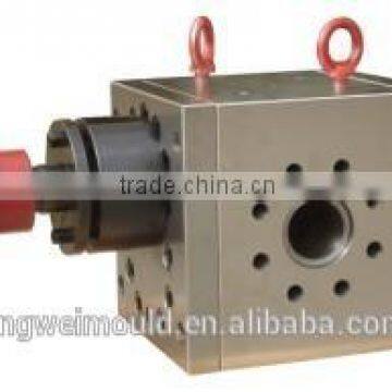 chemical melt gear pump for plastic extrusion