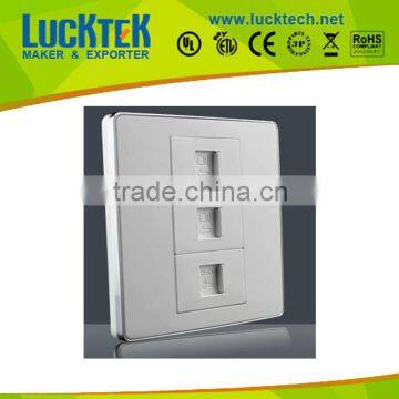 RJ45 wall plate module type 86*86