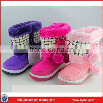 Lattest Cute design girl winter boots