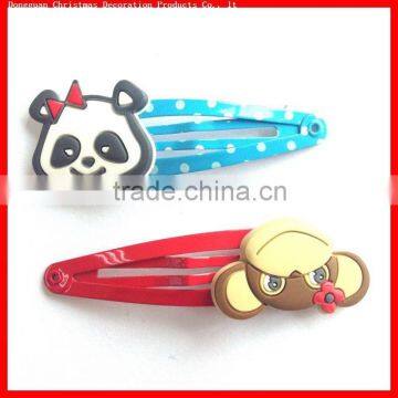 animal shaped pvc hairgrip