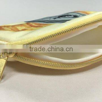 Promotional Nylon Coin Purse Hamburger Wallet Bag photo-4