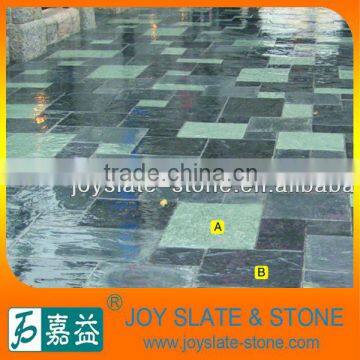 Slate Stone Flooring Paving Tiles for Outdoor / Indoor