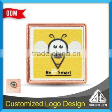 Metal Enamel Custom Made Lapel Pins With Metal Logo Print photo-3