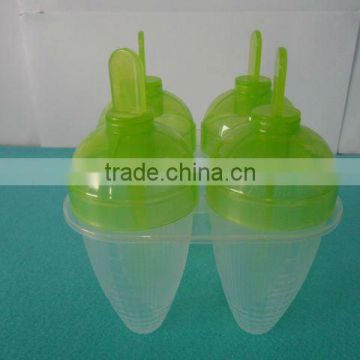 4 teams Plastic PP corn shape Ice Mold