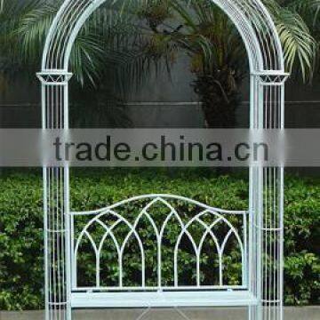 New Gardman Westminster Metal Garden Arch Wedding Arbor for wedding