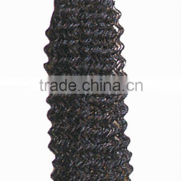 High Quality Brazilian Tangle Free Kinky Natural Natural Wave Black Wave Hair Weaving Smooth Durable Healthy