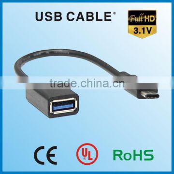 APBG Brand usb male to usb female cable type-c cable USB3.1 charging USB data cable awm 2725