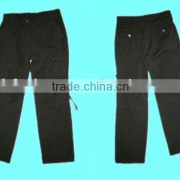 black cotton mens work pants