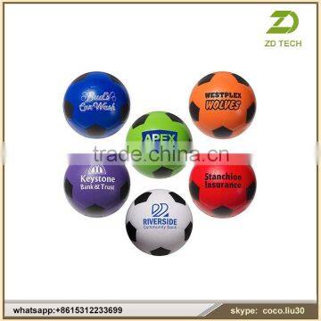 Professional promotional football anti stress ball keyring ZDS2001