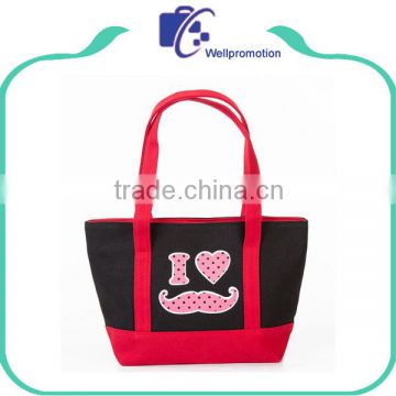 Wholesale customized canvas tote bag / canvas tote shopping bag for ladies                        
                                                                                Supplier's Choice