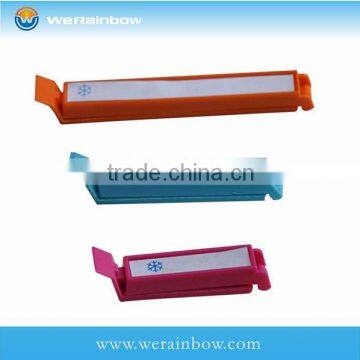 customized logo printing magnet food plastic clip