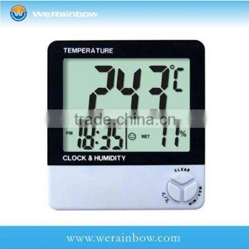 ce Certificate Customized Plastic Digital Wall Thermometer