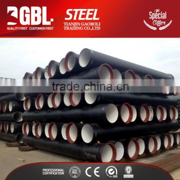 china supplier iso2531 c40 water pressure test ductile iron pipe