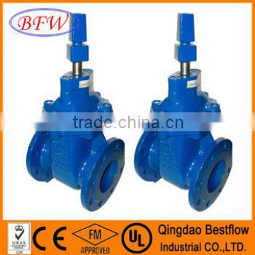 AWWA C515 cast iron rising stem gate valve