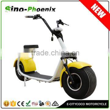 citycoco harley 2 wheels electric scooter motorcycle with 1000w brushless ( PN-SC01 )