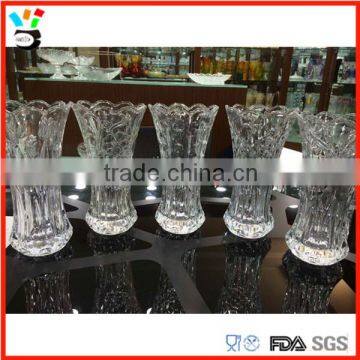 Home Furnishing Ornaments Nine Petal Glass Modern Vases China