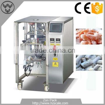 Hot selling frozen food shrimp fish fruit vegetable pouch packaging machine