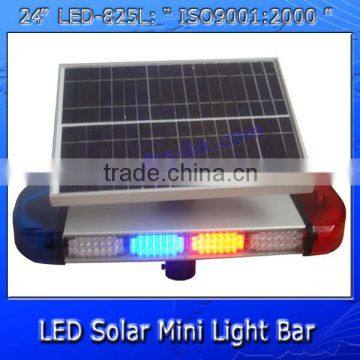 solar led security mini light bar LED-825L