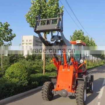 1000kg 4wd Articulated Hydraulic Mini Wheel Loader With Heavy Duty Axle and Different Optional Attachments photo-5