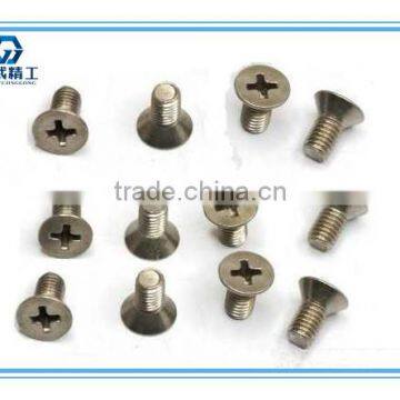 Countersunk head screws