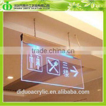 DDB-0058 Trade Assurance Shenzhen Factory Wholesale SGS Test Hanging Led Sign Board