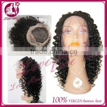 High quality 5A Grade Natural Color New Brazilian full lace wigs