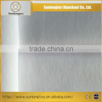 New Developing polyester satin white silk fabric,custom bridal satin fabric