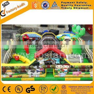 inflatable farm theme playground,farm inflatable amusement park A3083