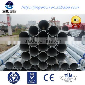 Galvanized welded Steel pipe Hot dipped zinc coating