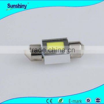 High Power Festoon Ceramic Led Bulbs 31mm COB 12-24V Auto Lamp for Car Interior light