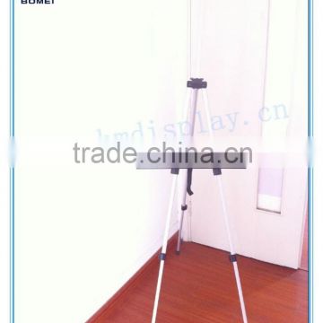 Telescopic X Tripod Stand, poster stand, A3 silver snap frame poster stand