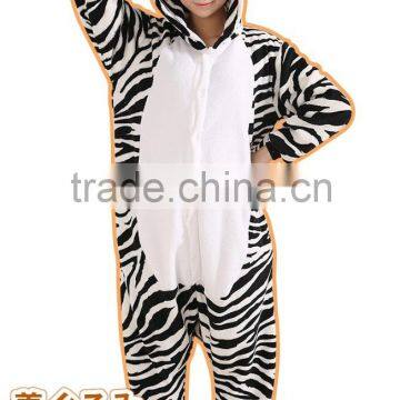 New Fantastic Zebra Adult Animal Winter Pajama Fleece Onesie KK849