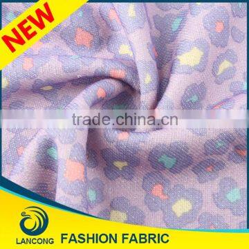 Shaoxing textile manufacturer Small MOQ High Quality cvc jersey fabric for hand made sweater