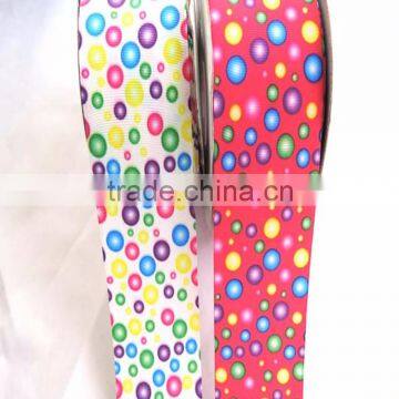 China factory wholesale Character custom made LOGO printed grosgrain ribbon kinds of ribbon printing